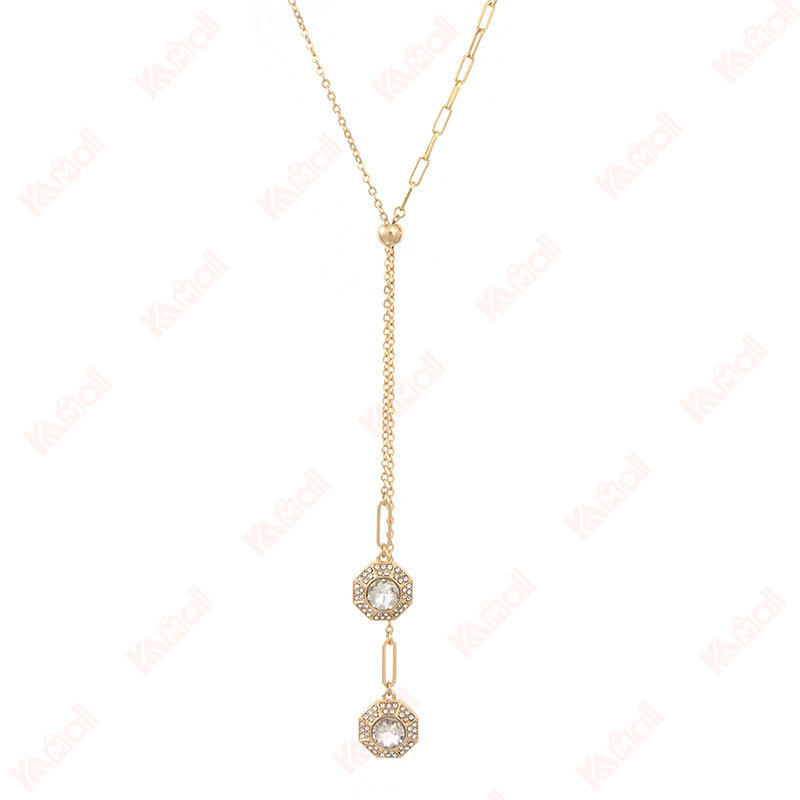 copper gold necklace alloy metal